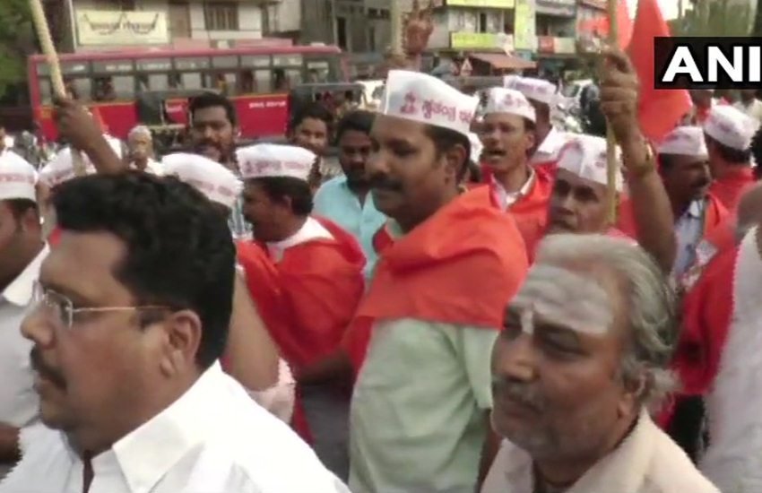 कलबुर्गी में लिंगायत और वीरशैव समुदाय के अनुयायी भिड़ गए।