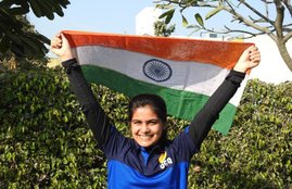 Manu Bhaker, Manu Bhaker won, Manu Bhaker medal, Manu Bhaker wons medal, 10m Air Pistol, 10m Air Pistol medal, Gold Medal, Gold Medal for india, Gold Medal in issf, ISSF 2018, sport news