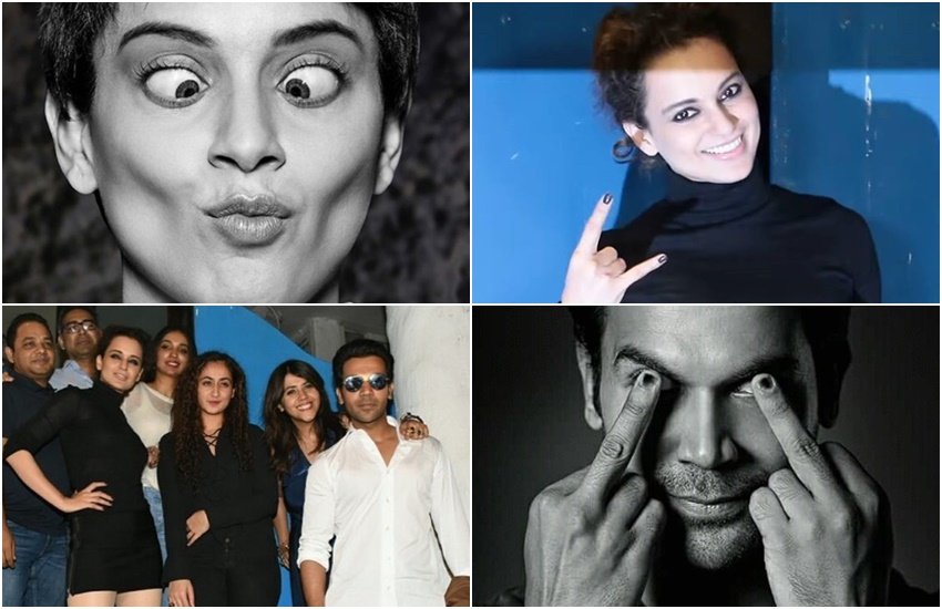 Kangana Ranaut, Kangana Ranaut crazy look, Kangana Ranaut bold look, Kangana Ranaut party look, Kangana Ranaut film, Kangana Ranaut, Rajkummar Rao, Actor Rajkummar Rao, actress Kangana Ranaut, Kangana Ranaut film mental hai kya, mental hai kya film, mental hai kya, Kangana Ranaut, First Look, mental hai kya first look, Ekta Kapoor, bollywood, entertainment, jansatta