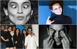 Kangana Ranaut, Kangana Ranaut crazy look, Kangana Ranaut bold look, Kangana Ranaut party look, Kangana Ranaut film, Kangana Ranaut, Rajkummar Rao, Actor Rajkummar Rao, actress Kangana Ranaut, Kangana Ranaut film mental hai kya, mental hai kya film, mental hai kya, Kangana Ranaut, First Look, mental hai kya first look, Ekta Kapoor, bollywood, entertainment, jansatta
