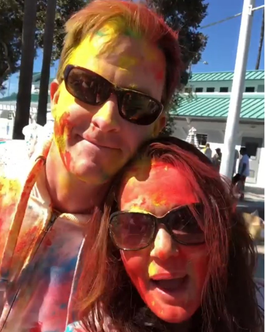 Preity Zinta, Preity Zinta shared pics on instagram, Preity Zinta Holi party, Preity Zinta Playing Holi, Preity Zinta with husband Gene Goodenough, Preity Zinta and Gene, entertainment news, television news, bollywood news, entertainment news, television news, bollywood news