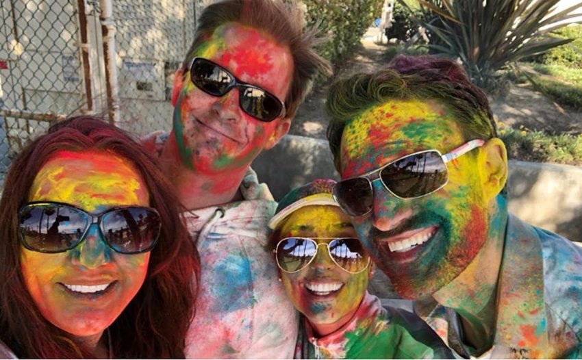 Preity Zinta, Preity Zinta shared pics on instagram, Preity Zinta Holi party, Preity Zinta Playing Holi, Preity Zinta with husband Gene Goodenough, Preity Zinta and Gene, entertainment news, television news, bollywood news, entertainment news, television news, bollywood news