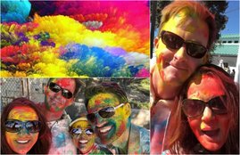 Preity Zinta, Preity Zinta shared pics on instagram, Preity Zinta Holi party, Preity Zinta Playing Holi, Preity Zinta with husband Gene Goodenough, Preity Zinta and Gene, entertainment news, television news, bollywood news, entertainment news, television news, bollywood news