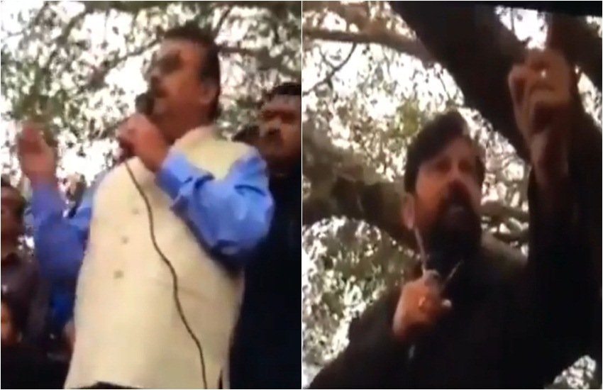 तस्वीर वायरल हो रहे वीडियो से ली गई है।