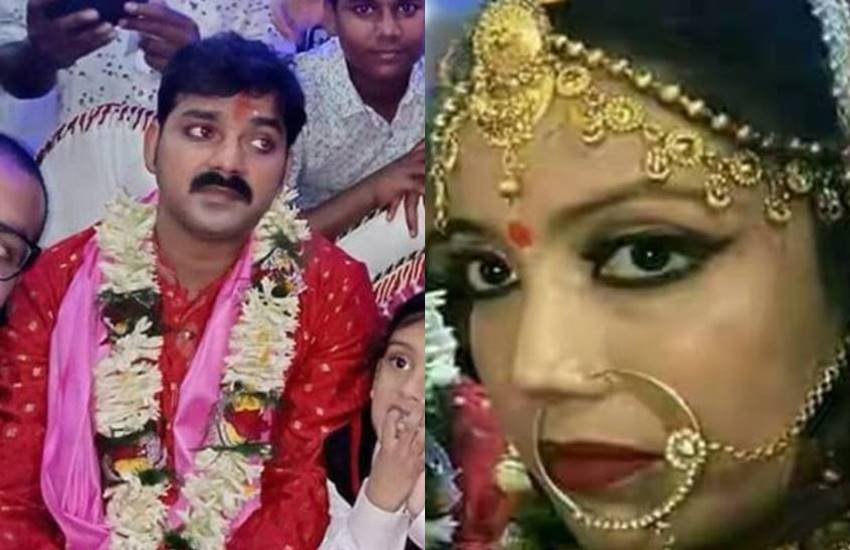 Pawan Singh, Pawan Singh marriage, Pawan Singh pics, Pawan Singh marriage photos, Pawan Singh marriage pictures, Lollipop Lagelu, Lollipop Lagelu Singer, Jyoti singh, Jyoti singh pics, neelam, Pawan Singh wife, Second Time, Second Time of pawan singh, photo gallery
