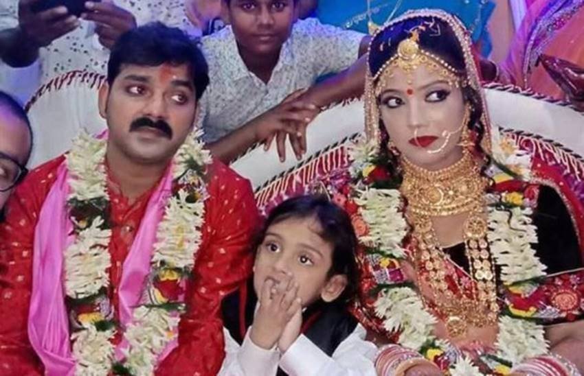 Pawan Singh, Pawan Singh marriage, Pawan Singh pics, Pawan Singh marriage photos, Pawan Singh marriage pictures, Lollipop Lagelu, Lollipop Lagelu Singer, Jyoti singh, Jyoti singh pics, neelam, Pawan Singh wife, Second Time, Second Time of pawan singh, photo gallery