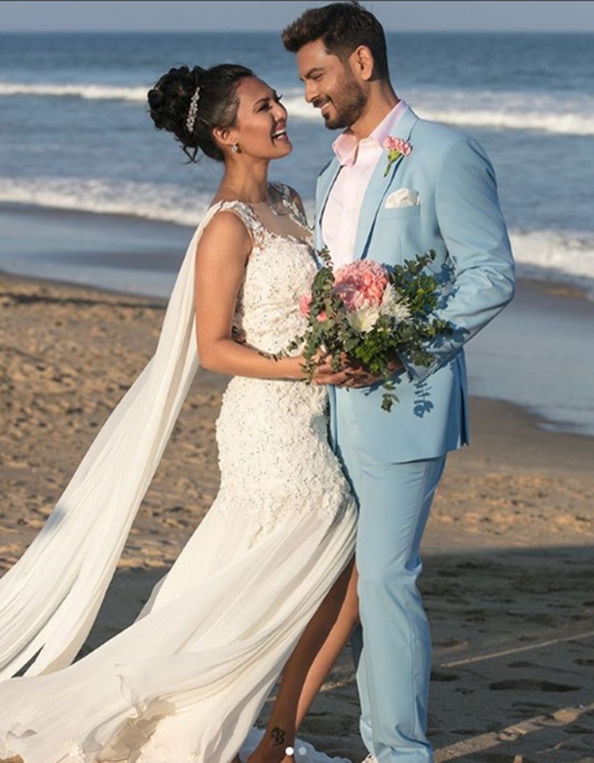 Rochelle Rao, Keith Sequeira, Rochelle Rao and Keith Sequeira marriage, Rochelle Keith wedding, Rochelle Rao and Keith Sequeira marriage photos, latest bollywood news, jansatta, entertainment news