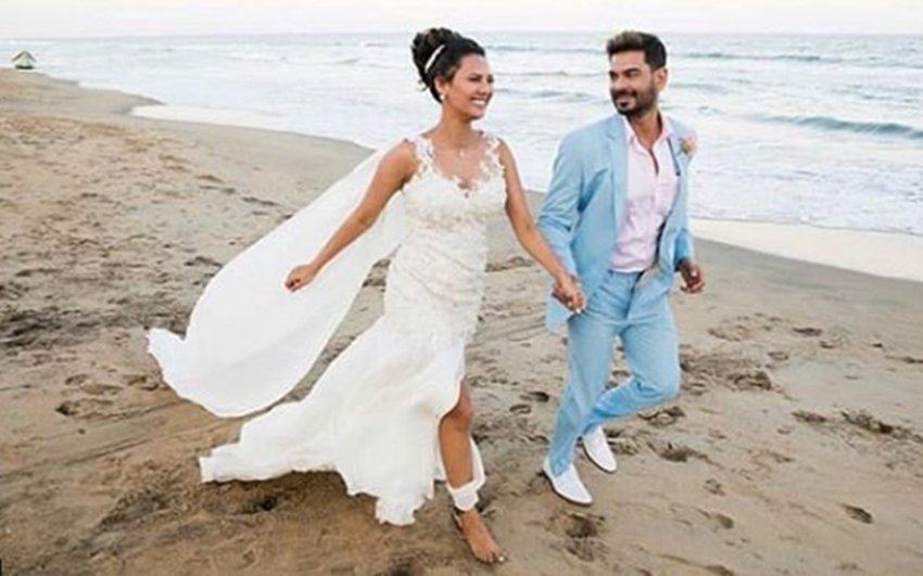 Rochelle Rao, Keith Sequeira, Rochelle Rao and Keith Sequeira marriage, Rochelle Keith wedding, Rochelle Rao and Keith Sequeira marriage photos, latest bollywood news, jansatta, entertainment news