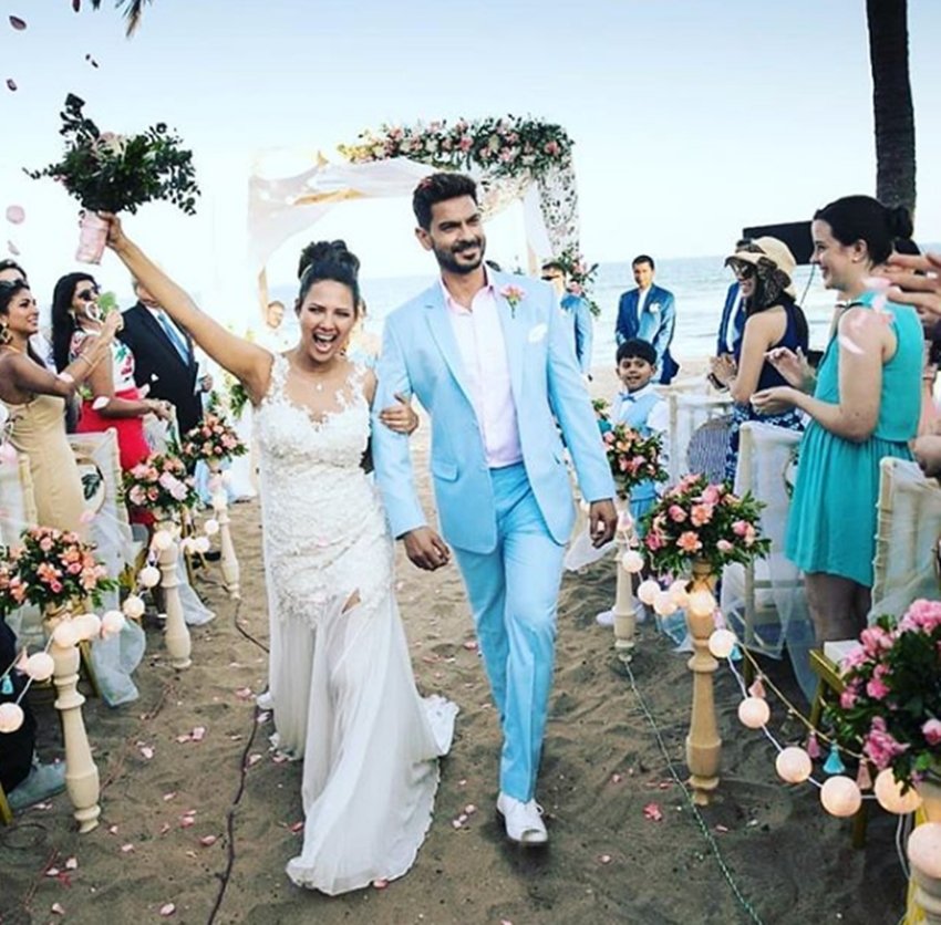 Rochelle Rao, Keith Sequeira, Rochelle Rao and Keith Sequeira marriage, Rochelle Keith wedding, Rochelle Rao and Keith Sequeira marriage photos, latest bollywood news, jansatta, entertainment news