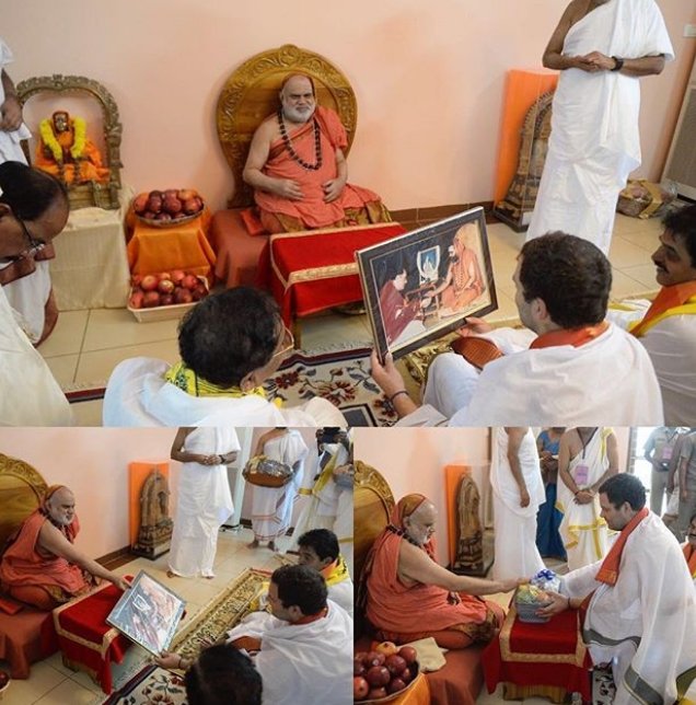 Rahul Gandhi, Rahul Gandhi Chikmagalur, Rahul Gandhi Karnataka, Rahul Gandhi temple visit, Congress, Karnataka assembly elections 2018, Karnataka Assembly Election 2018,