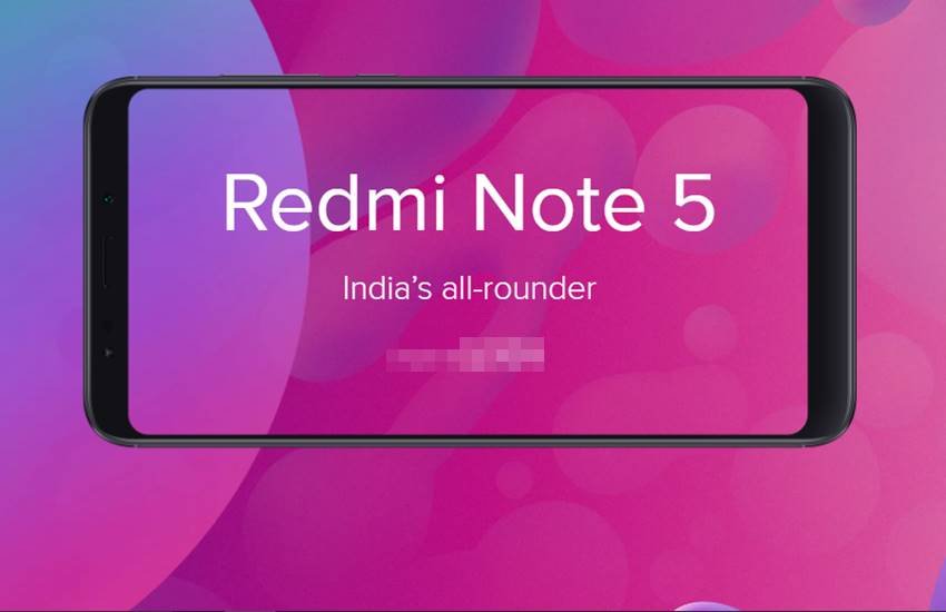 Xiaomi Redmi Note 5 Booking Sale: रेडमी नोट 5 में 5.99 इंच की फुल विजन डिस्प्ले दी गई है।