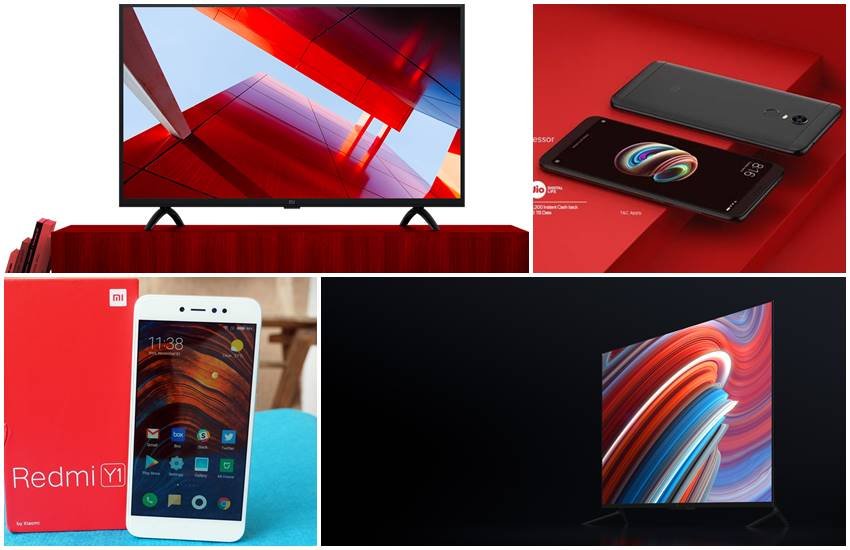 Redmi Y1 Lite, रेडमी Note 5, Mi LED Smart TV 4A 32 और 4A 43 इंच को यहां करें प्री ऑर्डर