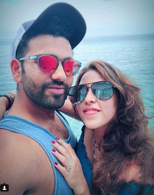 IPL 11, Nidas Trofy, Sports Gallery, jansatta sports gallery, Ritika Sajdeh, rohit sharma, rohit sharma- ritika sajdeh, jansatta photo gallery, cricketer, rohit sharma, indian cricketer rohit sharma