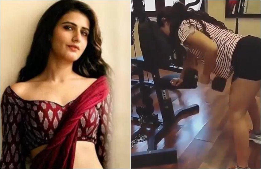 Thugs Of Hindostan, Fatima Sana Shaikh, Fatima Sana getting ready in gym, Fatima Sana to hit the screen by Thugs Of Hindostan, Fatima Sana in Aamir Khan picture, dangal girl Fatima Sana, Fatima Sana, aamir khan Spot in gym, Fatima Sana Shaikh Workout see Video, entertainment news, bollywood news, entertainment news, bollywood news