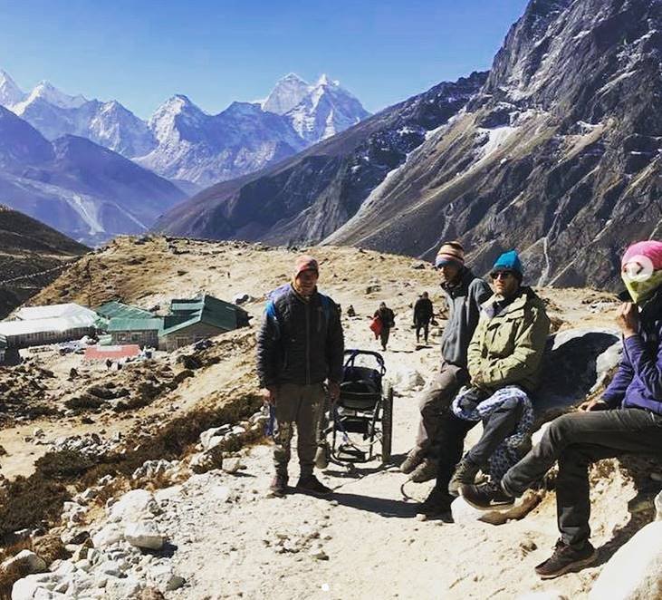 Wheelchair, paraplegic Scott Doolan, Everest, mountaineering, Mount Everest, Physical geography, ChinaNepal border, Shigatse, Wheelchair, Topography, Geomorphology, Everest, Australia, Nepal, Scott Doolan, Kathmandu