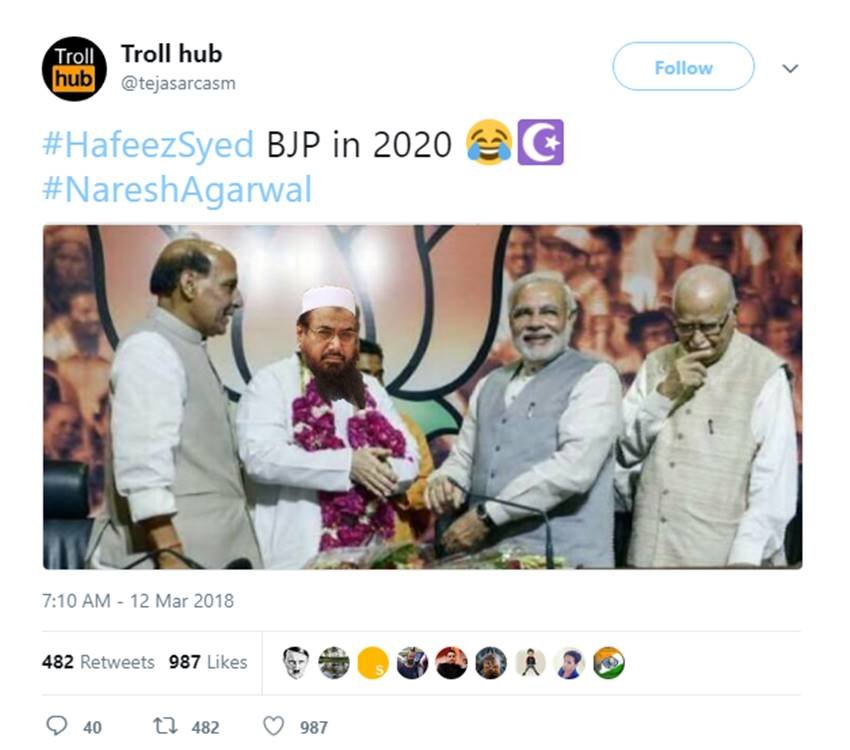 Naresh Agarwal, Naresh Agarwal in bjp, Naresh Agarwal trolls, Naresh Agarwal party, Trolling BJP, Social Media Users, Social Media Users on bjp, Social Media Users on naressh agarwal, Trolling For Inducting Naresh Agarwal, Social Media, Social Media comments, BJP massively trolled, trolled over naresh, photo gallery