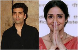 sridevi, sridevi death, karan johar, producer karan johar, film gumrah, movie siddat, jahnvi kapoor, boney kapoor, khushi kapoor, jansatta, entertainment news