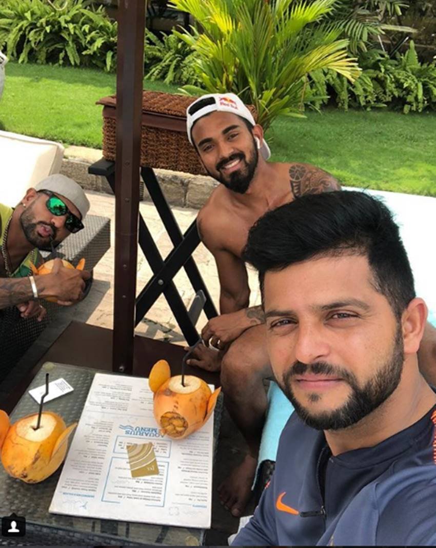 Suresh Raina, Suresh Raina pics, Suresh Raina photos, Suresh Raina pictures, Suresh Raina Instagram, Suresh Raina Instagram pics, Suresh Raina Instagram photos, indian cricket players, indian cricket players pics, indian cricket players photos, indian cricket players pictures, Team Bonding, Team Bonding of players, Photo on Instagram, photo gallery