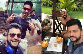 Suresh Raina, Suresh Raina pics, Suresh Raina photos, Suresh Raina pictures, Suresh Raina Instagram, Suresh Raina Instagram pics, Suresh Raina Instagram photos, indian cricket players, indian cricket players pics, indian cricket players photos, indian cricket players pictures, Team Bonding, Team Bonding of players, Photo on Instagram, photo gallery