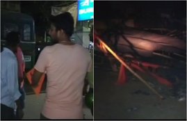 West Bengal, Rama Navami, Rama Navami puja, RamNavami, Bardhaman, pandal, BJP, TMC, West Bengal Police, Mamta banerjee, Hindi news, News in Hindi, Jansatta