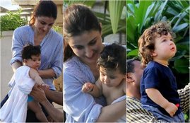 photos of taimur ali khan, taimur with cousin inaaya, taimur and inaaya naumi, inaaya naumi in swimming pool, inaaya naumi, taimur ali khan outside swimming pool, inaaya naumi with papa kunal khemu, entertainment news, bollywood news, television news, entertainment news, bollywood news, television news