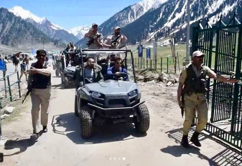 RACE 3, Salman khan, Jacqueline Fernandez, anil kapoor, daisy shah, bobby deol, salman khan in kashmir, Jacqueline Fernandez doing great fun, Jacqueline Fernandez shooting race 3, Jacqueline Fernandez, entertainment news, bollywood news