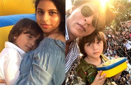 shahrukh khan, srk son abram, shahrukh khan lil munchkin, abram is in his own beautiful world, sharukh khan tell story about son abram, shahrukh khan, srk son abram, shahrukh khan lil munchkin, abram is in his own beautiful world, sharukh khan tell story about son abram, entertainment news, entertainment news, bollywood news, television news, entertainment news, bollywood news, television news