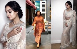 Dia Mirza, Dia Mirza honoured in Melbourne, Dia Mirza honoured with the Woman of Substance Award, see pictures of dia mirza, Dia Mirza reached in traditional avatar, Dia Mirza wore beautiful saree, entertainment news, bollywood news, entertainment news, bollywood news, entertainment news, bollywood news, entertainment news, bollywood news