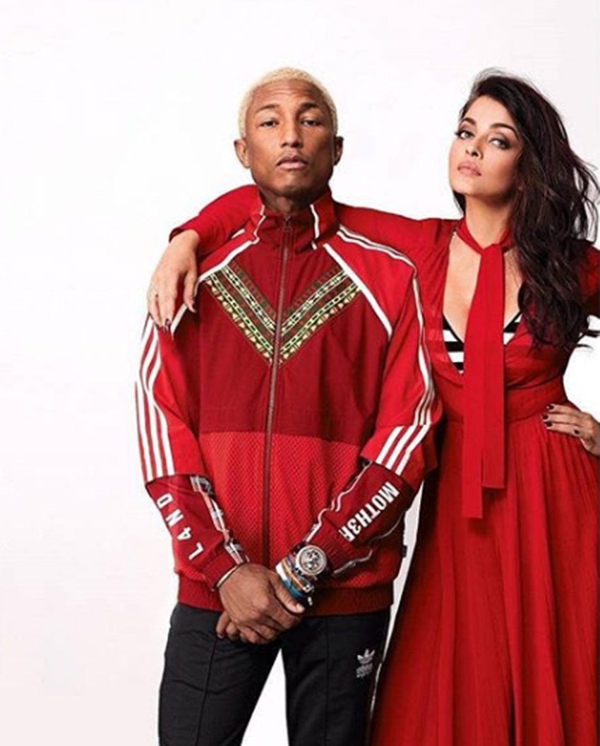 Aishwarya Rai Bachchan, Pharrell Williams, Aishwarya Rai Bachchan are in Vogue magazine, Aishwarya Rai Bachchan photoshoot, see amazing pictures of Pharrell and Aishwarya Rai, Aishwarya Rai Bachchan, Aishwarya Rai in fanny khan, Aishwarya Rai Bachchan, entertainment news, bollywood news