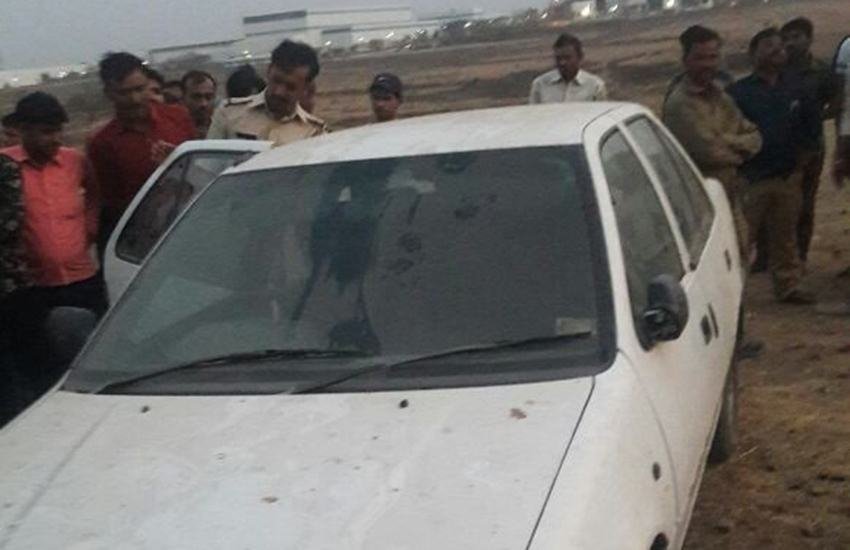 इसी कार में दम घुटने से बच्चे की मौत हो गई। फोटो- एएनआई