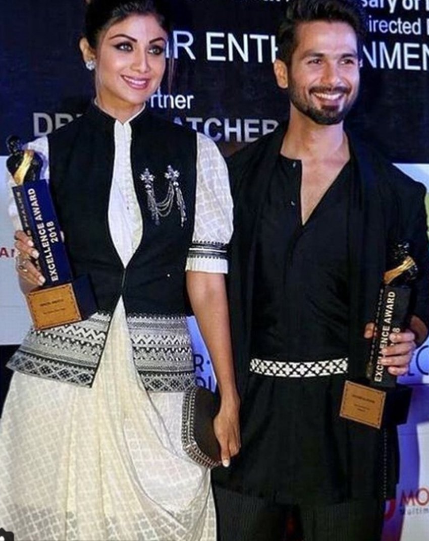 Dadasaheb Phalke Excellence Awards 2018, Dadasaheb Phalke award, shahid kapoor, hina khan, diljit dosanjh, shilpa shetty, jennifer winget, vikas gupta, yuvika chaudhary, shahid kapoor got the award see pictures, hina khan got the award, see pictures of Dadasaheb Phalke Excellence Awards 2018, entertainnment news, bollywood news, television news, entertainnment news, bollywood news, television news