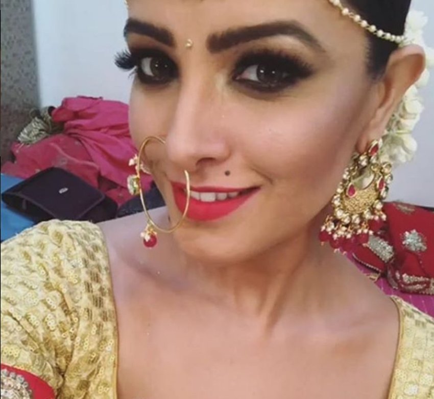 Naagin 3, Anita Hassanandani, Anita Hassanandani in bridal look, tv actress Anita Hassanandani, Anita Hassanandani in ye hai mohabbatein, Anita Hassanandani in naagin show, Anita Hassanandani looking beautiful, entertainnment news, bollywood news, television news, entertainnment news, bollywood news, television news