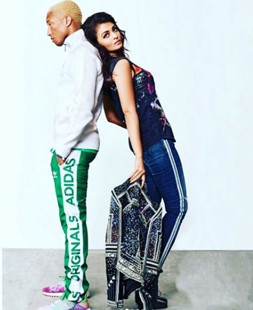 Aishwarya Rai Bachchan, Pharrell Williams, Aishwarya Rai Bachchan are in Vogue magazine, Aishwarya Rai Bachchan photoshoot, see amazing pictures of Pharrell and Aishwarya Rai, Aishwarya Rai Bachchan, Aishwarya Rai in fanny khan, Aishwarya Rai Bachchan, entertainment news, bollywood news