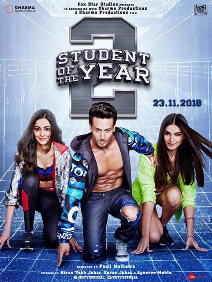Student of the Year 2, Ananya Panday, Ananya Panday Bollywood debut, chunky panday daughter ananya, ananya with Tiger Shroff, tara sutaria and tiger shroff, tiger shroff upcoming movie, Student of the Year 2, tiger in student of the year 2, posters student of the year 2, entertainment news, bollywood news, television news, entertainment news, bollywood news, television news
