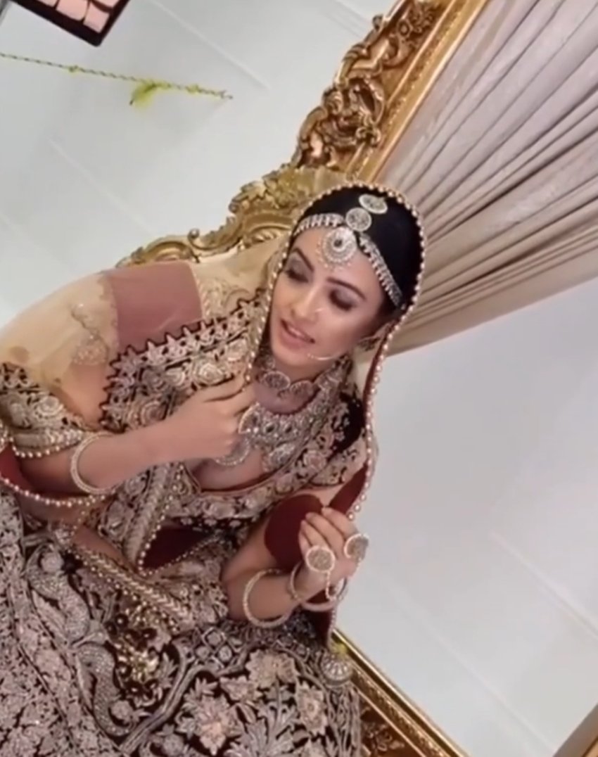 Naagin 3, Anita Hassanandani, Anita Hassanandani in bridal look, tv actress Anita Hassanandani, Anita Hassanandani in ye hai mohabbatein, Anita Hassanandani in naagin show, Anita Hassanandani looking beautiful, entertainnment news, bollywood news, television news, entertainnment news, bollywood news, television news