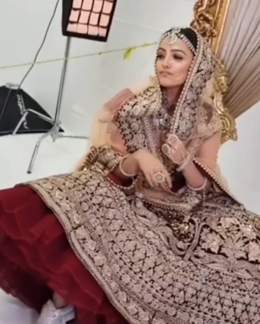 Naagin 3, Anita Hassanandani, Anita Hassanandani in bridal look, tv actress Anita Hassanandani, Anita Hassanandani in ye hai mohabbatein, Anita Hassanandani in naagin show, Anita Hassanandani looking beautiful, entertainnment news, bollywood news, television news, entertainnment news, bollywood news, television news