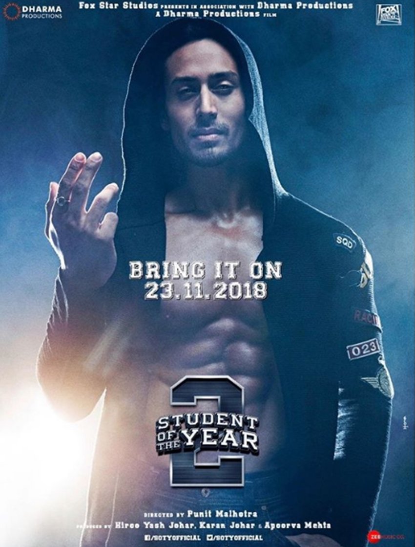 Student of the Year 2, Ananya Panday, Ananya Panday Bollywood debut, chunky panday daughter ananya, ananya with Tiger Shroff, tara sutaria and tiger shroff, tiger shroff upcoming movie, Student of the Year 2, tiger in student of the year 2, posters student of the year 2, entertainment news, bollywood news, television news, entertainment news, bollywood news, television news