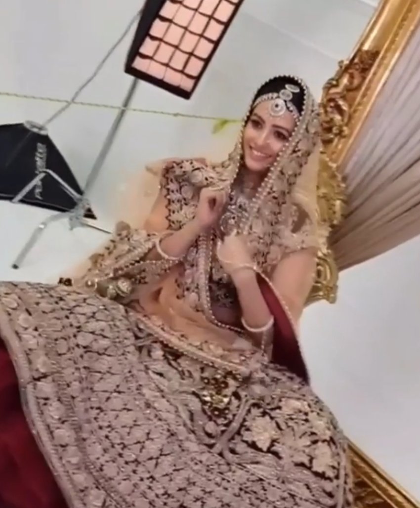 Naagin 3, Anita Hassanandani, Anita Hassanandani in bridal look, tv actress Anita Hassanandani, Anita Hassanandani in ye hai mohabbatein, Anita Hassanandani in naagin show, Anita Hassanandani looking beautiful, entertainnment news, bollywood news, television news, entertainnment news, bollywood news, television news