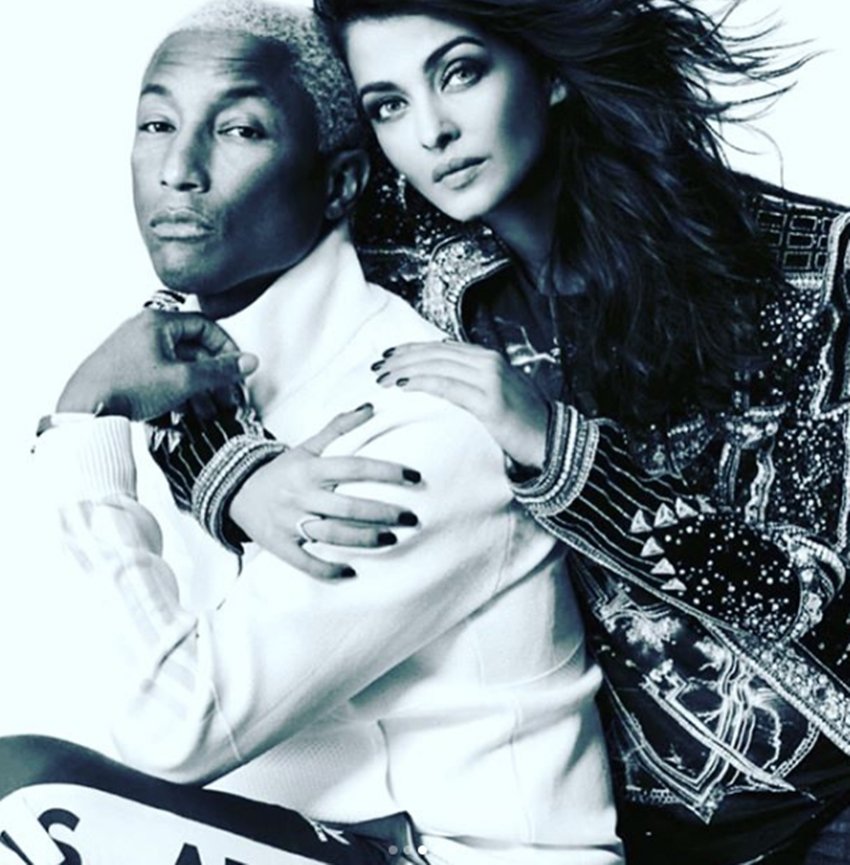 Aishwarya Rai Bachchan, Pharrell Williams, Aishwarya Rai Bachchan are in Vogue magazine, Aishwarya Rai Bachchan photoshoot, see amazing pictures of Pharrell and Aishwarya Rai, Aishwarya Rai Bachchan, Aishwarya Rai in fanny khan, Aishwarya Rai Bachchan, entertainment news, bollywood news