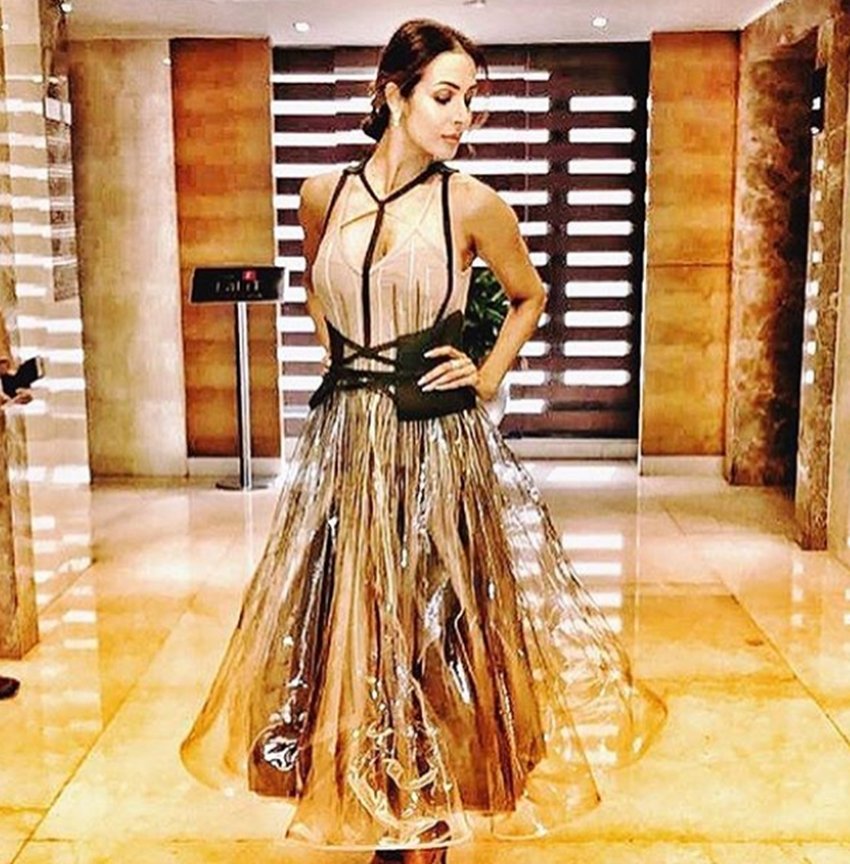 Malaika Arora, malaika arora Wore Plastic skirt, malaika arora in an event, malaika arora, actress malaika Gets Trolled, malaika wearing plastic, malaika gave back to trolls, entertainment news, bollywood news, entertainment news in hindi, bollywood news, television news