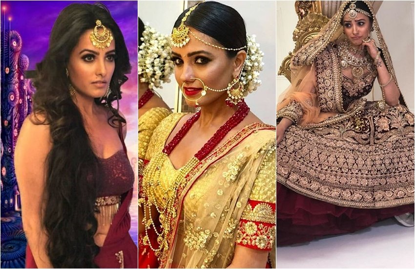 Naagin 3, Anita Hassanandani, Anita Hassanandani in bridal look, tv actress Anita Hassanandani, Anita Hassanandani in ye hai mohabbatein, Anita Hassanandani in naagin show, Anita Hassanandani looking beautiful, entertainnment news, bollywood news, television news, entertainnment news, bollywood news, television news