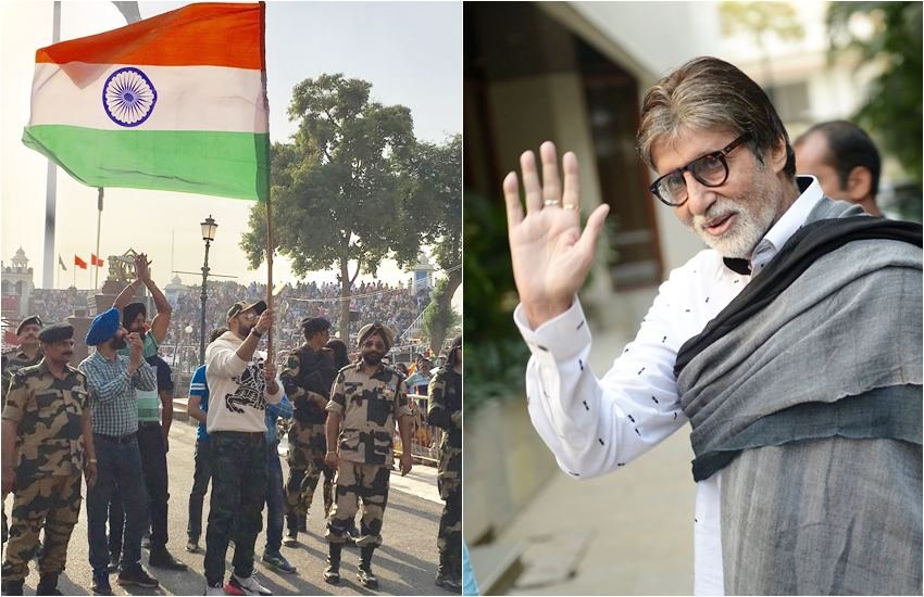 अभिषेक बच्चन और अमिताभ बच्चन (फोटो सोर्स- ट्विटर/@SrBachchan)