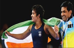 CWG 2018: फाइनल में हारीं बबीता फोगाट, सिल्वर से करना पड़ा संतोष