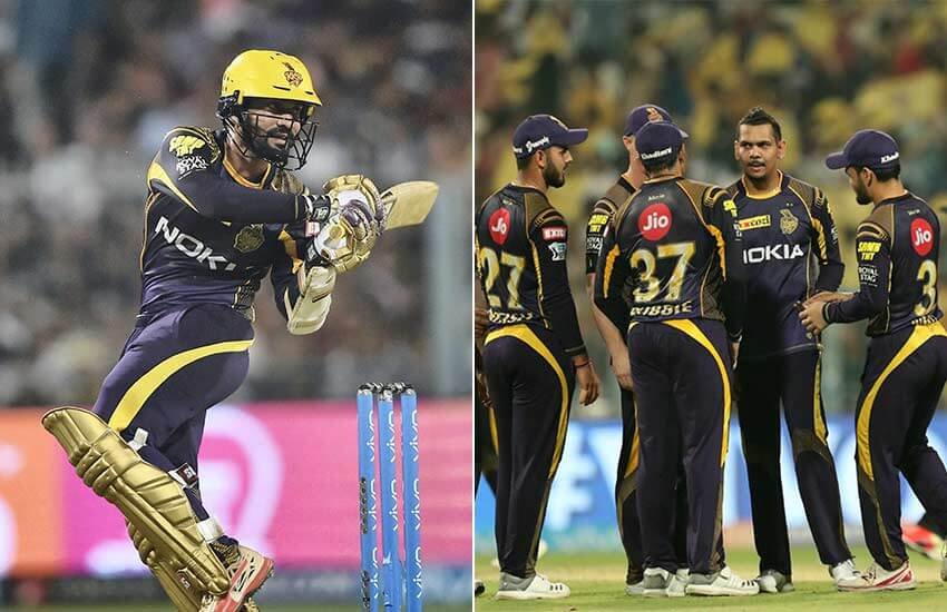 केकेआर की टीम।