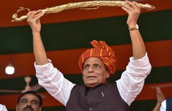 राजनाथ सिंह ने बताया भगवान राम का राजनीतिक मकसद, बोले- राम और कृष्ण ने भी की है राजनीति