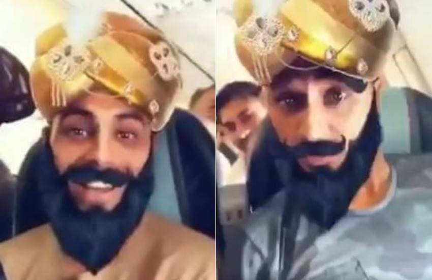 हरभजन सिंह ने इस मजेदार वीडियो को बनाने का श्रेय साथी खिलाड़ी सुरेश रैना को दिया है। (फोटोः टि्वटर) 