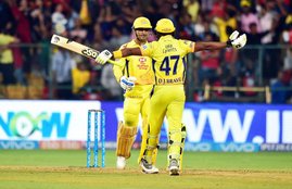 ms dhoni six, dhoni final six, dhoni finish by six, dhoni six ipl 2018