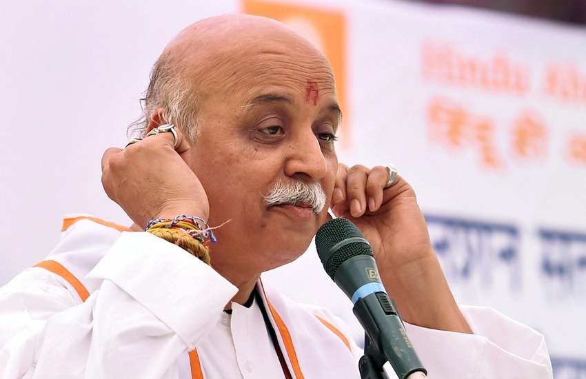 Pravin Togadia on fast Pravin Togadia on fast