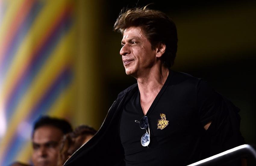 Actor and co-owner of the Kolkata Knight Riders Shah Rukh Khan