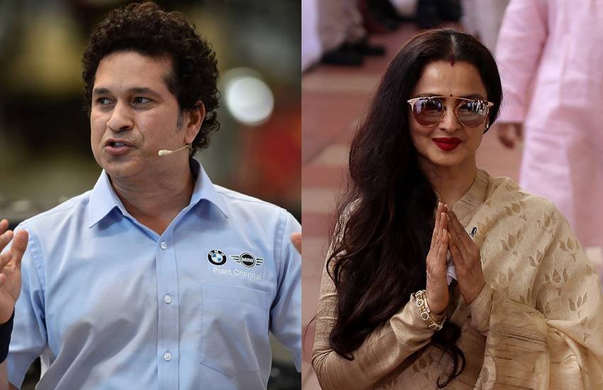 सचिन तेंदुलकर और रेखा (पीटीआई फोटो/एक्सप्रेस फाइल फोटो) सचिन तेंदुलकर और रेखा (पीटीआई फोटो/एक्सप्रेस फाइल फोटो)